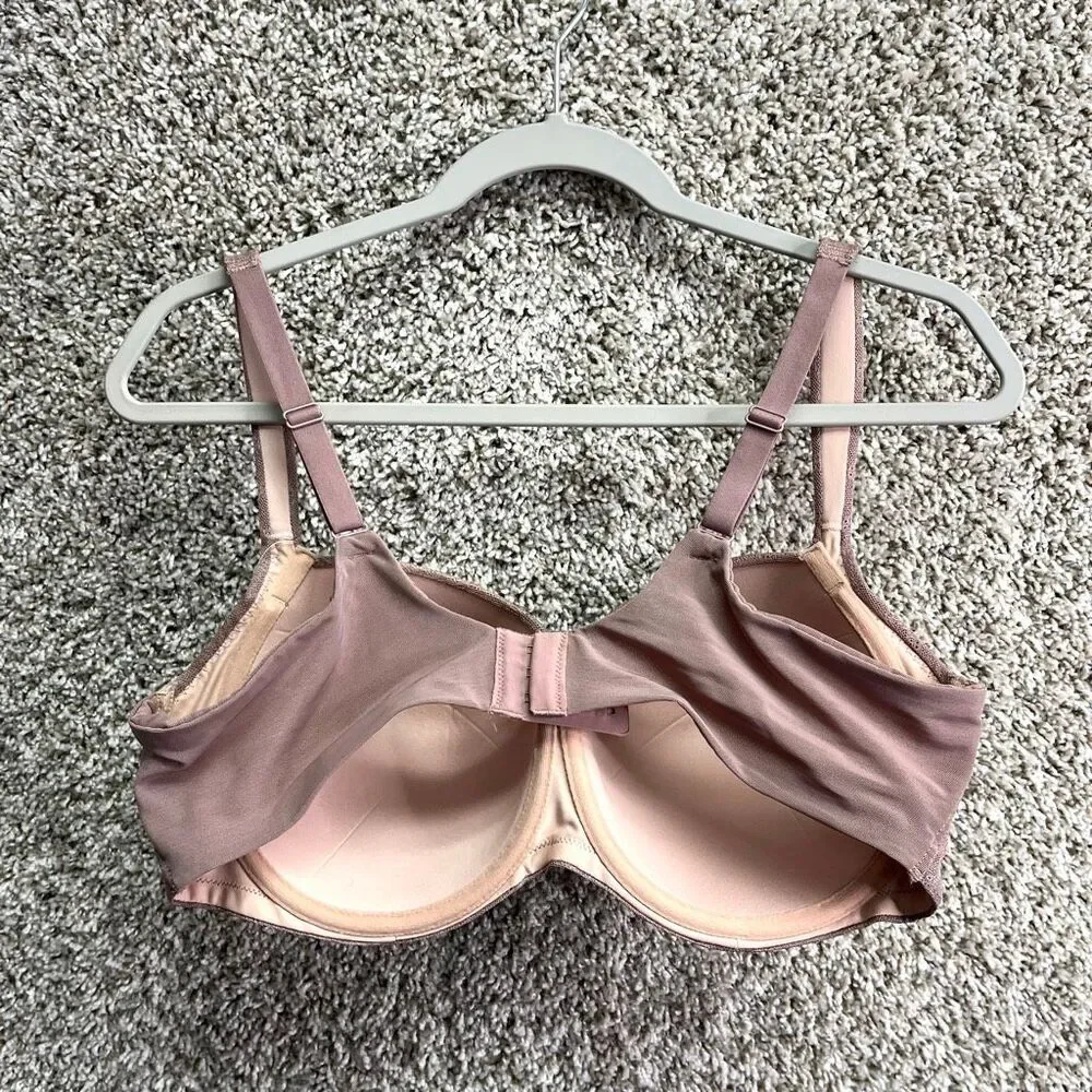 Soma Bra‎ Women’s 40D French Maeve Stunning Support Geo Lace Full Coverage NWT